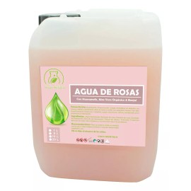 Productos Mart Mexico Agua De Rosas Con Hamamelis, Benjuí Y Áloe Vera 5 Litros