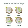 Compost Genie 3.6 Gallon Compostable Bags, 20 Count, Sturdy for