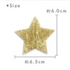 kokoni (Birthday Christmas) Star Garland, Gold/Silver, String Approx. 3.3 ft