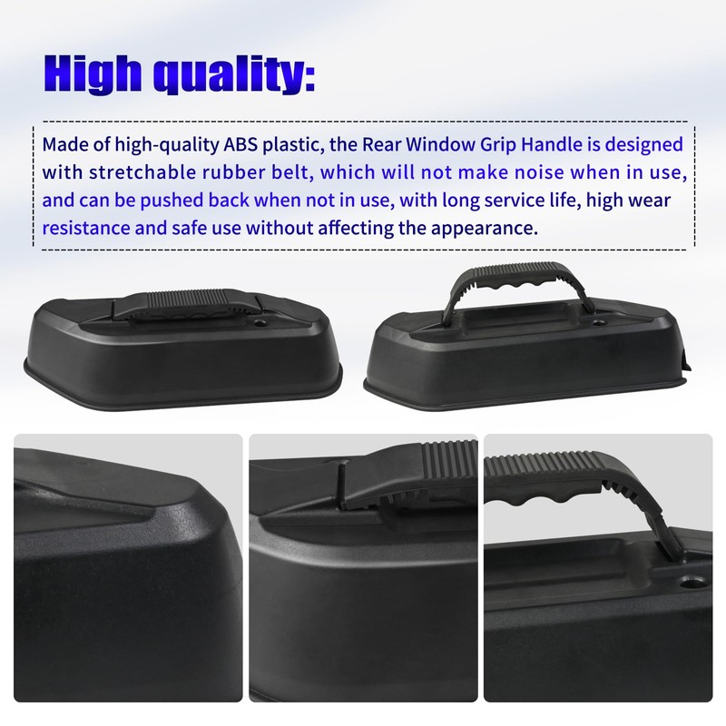AQBB Rear Window Grip Handle Compatible with Jeep Wrangler JL