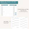 BEZEND Daily Planner 2026 (6" x 8.5") Full Page per