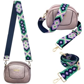 Abuyall Wide Bag Strap Fabric Shoulder Bag Floral Bag Replacement Belt Pt20