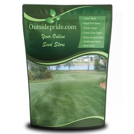 Outsidepride Combat Extreme Transition Zone Grass Seed Blend for Lawn 25 lbs - Fine, Medium Leaf Blades & Dense Turf for Sun, Shady & High Traffic Areas w/OptiGrowth Coating for Seed Enhancement
