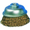 TRUSCO Cup Brush for Electric Tools Φ2.9 inches (75 mm),