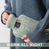 MOGONE Hot Water Bottle with Cover, PVC Hot Water Bag