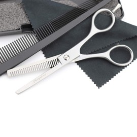 Haryali London Hairdressing Scissors, Professional Hair Scissors, Hairdressing Scissors, Hair Cutting Scissors, Hair Cutting Scissors, for Men and Women (Effilation Scissors)