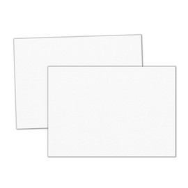 60 Sheets - 350gsm A5 White Card, Thick Card Paper