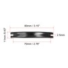 sourcing map Pack of 4 Rubber Grommets Round Double Sided