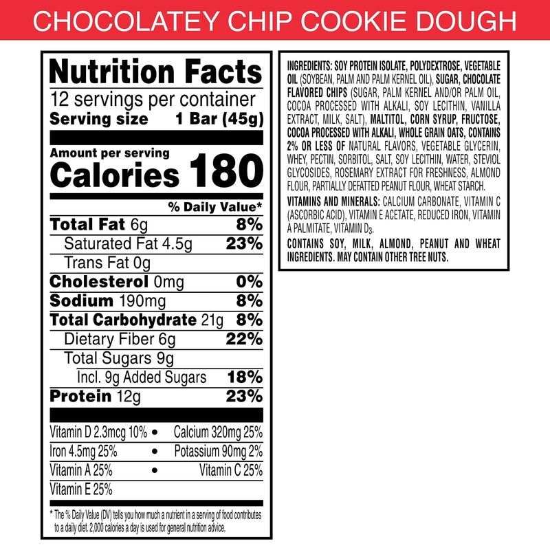 Special K Bar Protein Meal Bars, 12g Protein Snacks, Meal