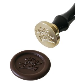 Martellato 20FH30S Chocolate Stamp, 30 Millimeter Happy Birthday