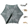 Hominas Fishing Net, 6 Hole Trap for Fishing, Foldable Fishing