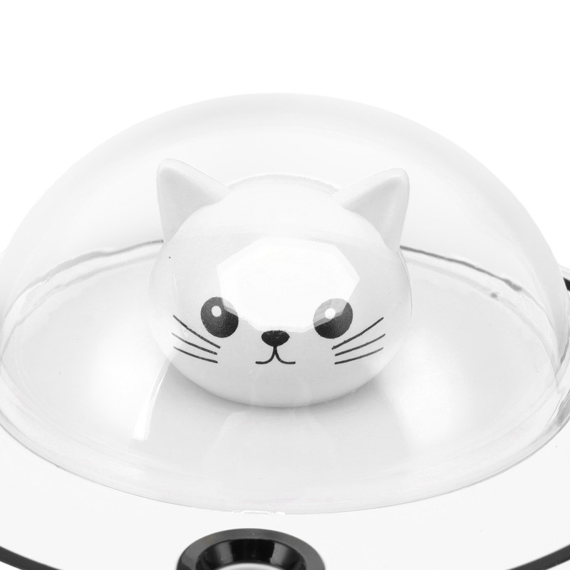 Mini Humidifier Cute Cat Sculpture Portable Quiet Desktop Air Humidifier