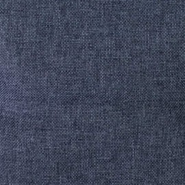 Sweet Home Collection Chair Cushion Memory Foam Pads Tufted Slip Non Skid Rubber Back U-Shaped 17" x 16" Seat Cover, Denim Blue 4 Count