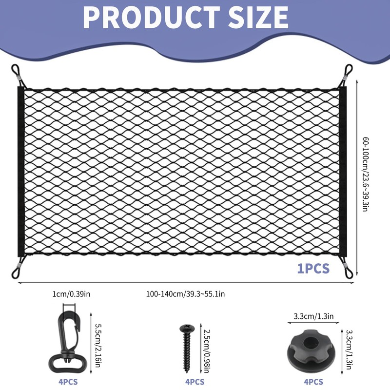NCCHDZSW Luggage Net Boot Net 110 x 60 cm Boot