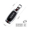 OTMIK Zinc Alloy Car Key Cover Cases fit for Nissan