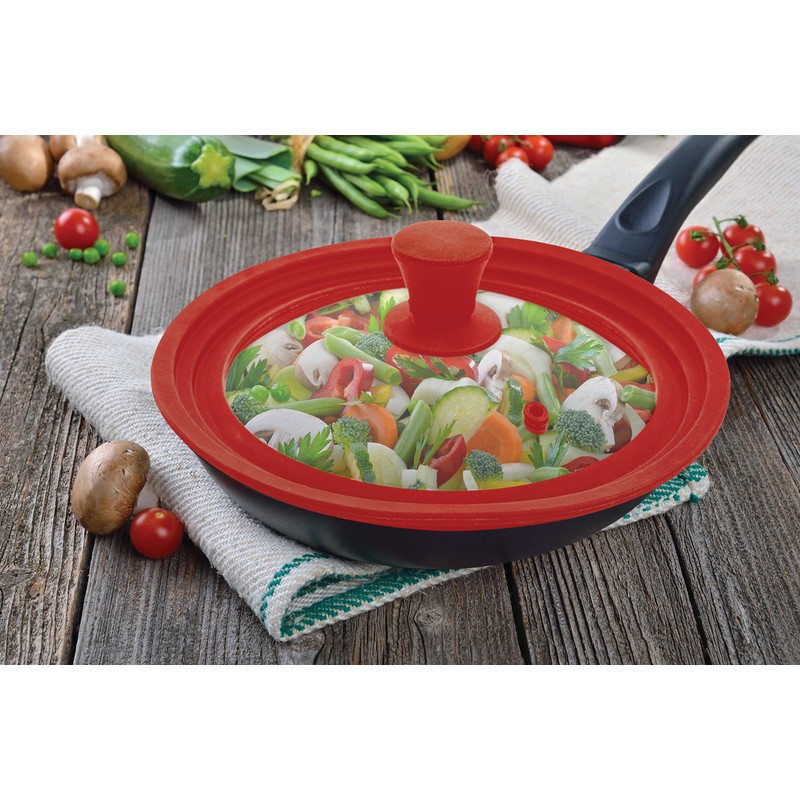 The World’s Greatest Universal Pot Lid and Microwave Cooking Cover,