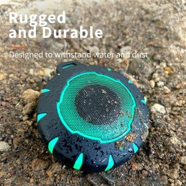 HEYSONG Waterproof Bluetooth Shower Speaker – Durable, Portable with Clear Sound