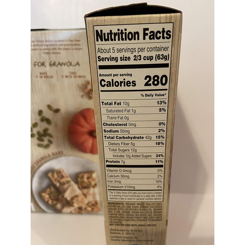 (2) 11.5 oz boxes Simply Nature Organic non-GMO Pumpkin Seed