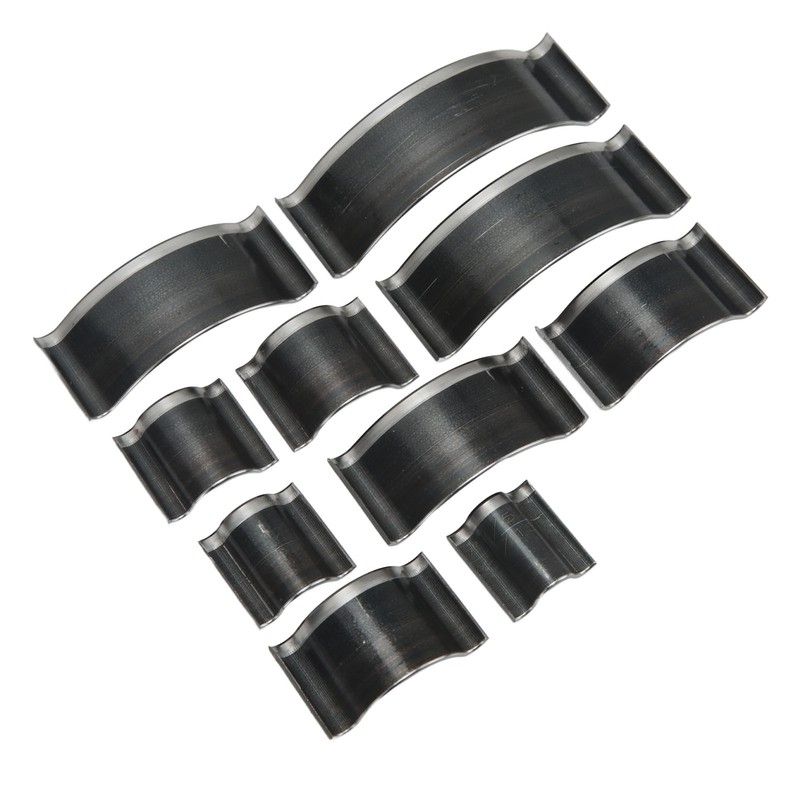 10pcs Leather Punch Incisive Thick Shallow Circle Shape High Carbon