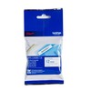 Brother MK-233BZ Labelling Tape Cassette, Blue on White, 12 mm