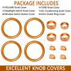 SENSHINE AC Knob Cover Vent Outlet Trim Ring for Jeep