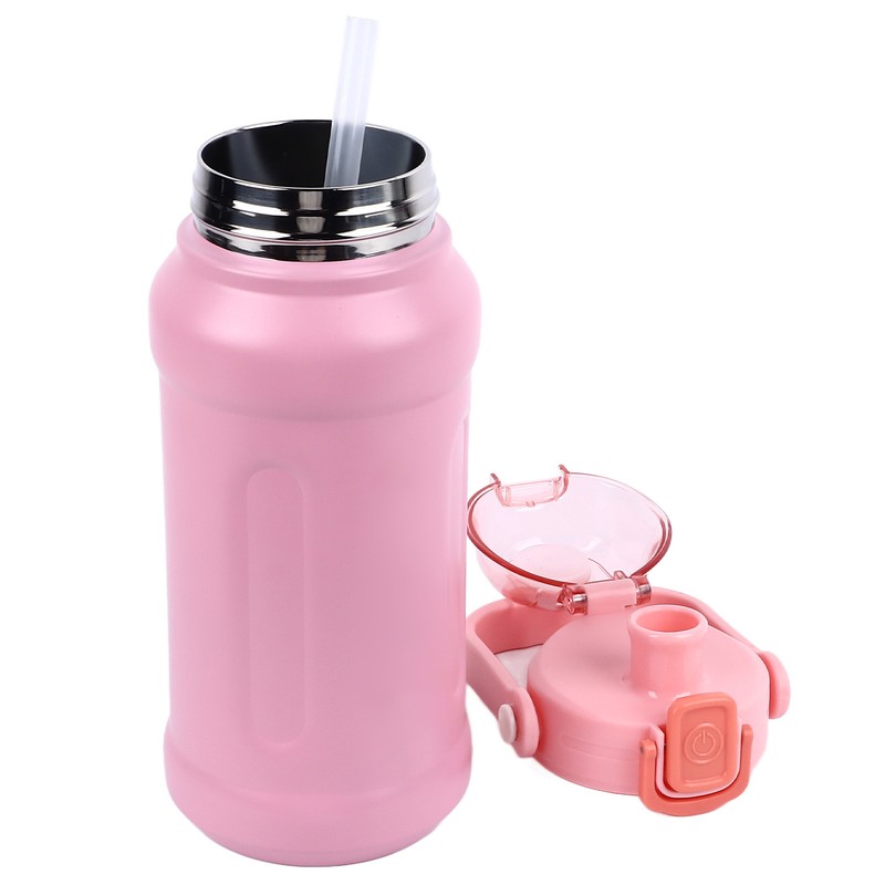 1100ML Vacuum Cup Stainless Steel Insulated Water Bottle Sports Water