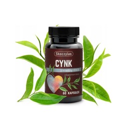 Skoczylas - Zinc - Copper - Green Tea Extract Capsule of Plant Origin - 1 Capsule per Day - Enough for 60 Days - for Women - for Men - Dietary Supplement - 60 Capsules