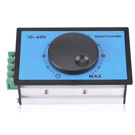 EVTSCAN DC Motor Speed Controller, 20A 10-60V PWM Regulator Switch Module
