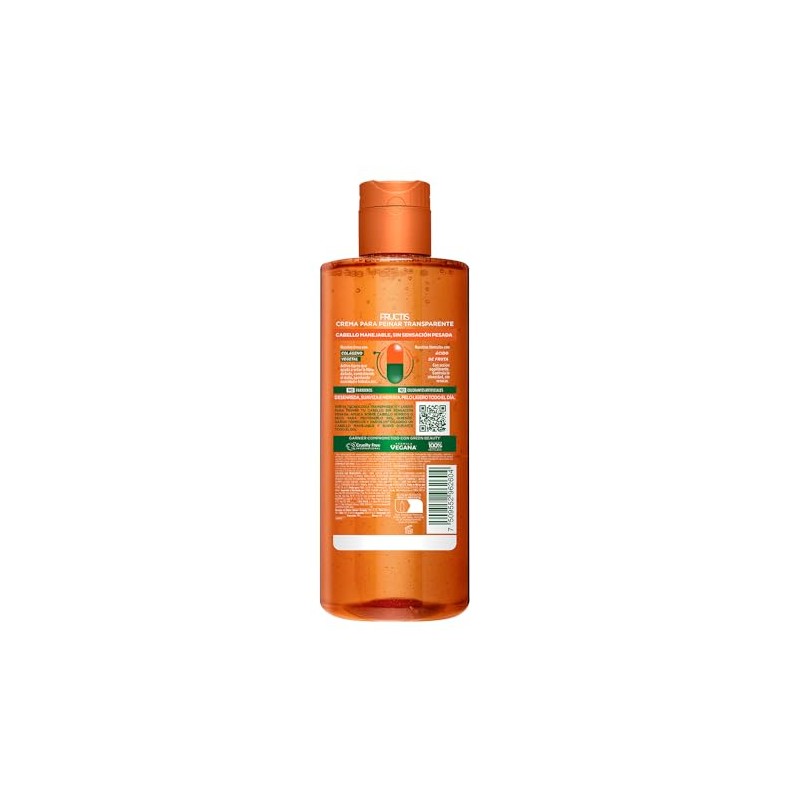 Garnier Fructis Borrador de Daño Control Grasa Crema Transparente 10