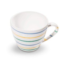 Gmundner Keramik Manufaktur 0103TKGO09 Buntgeflammt Gourmet Coffee Cup 0.2 L