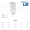 QIANCAIWANG 5 Pack Pearl String for Floating Candles Centerpiece, Artificial