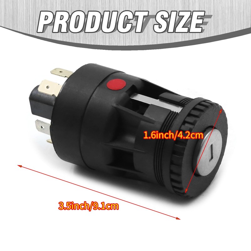 DUZFOREI 15082295 Ignition Switch Set, Replacement for Volvo L70 L70E