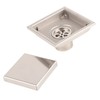 Home Stainless Steel Square Shape Antiodor Bathroom Floor Drain Waste