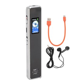 Voice Recorder HD Noise Reduction Voice Activated Speech to Text MP3 Playback Portable Recording Device with Electronic Book 8G