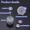 hansengroe Shower Knob Replacement with 17pt Point Broach fit for