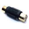 RCA to RCA Coupler Adapter, Socket to Socket for Audio