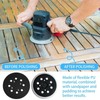 LANAFAY Sanding Disc 125 mm Velcro Backing Pad with 8