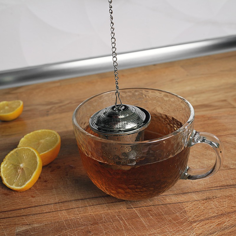 Tea Strainer Set of 2 - Rustproof Stainless Steel Tea