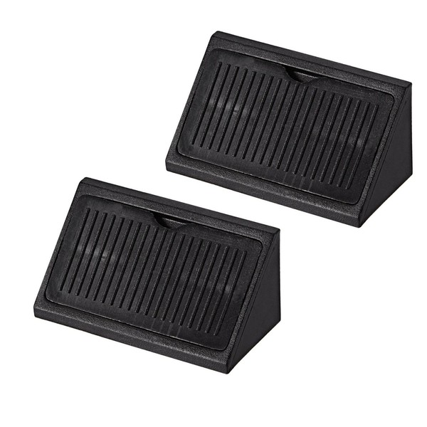 TOP-VIGOR 20pcs Plastic Corner Brackets 90 Degree 4 Holes 42x20x20mm