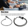 Shampoo Bowl Faucet Rust Resistant 70cm Hose Zinc Alloy Structure