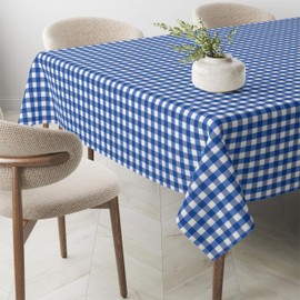 Martina Home TEFLONATED TABLECLOTH MADE Vichy Royal 240 x 140 cm