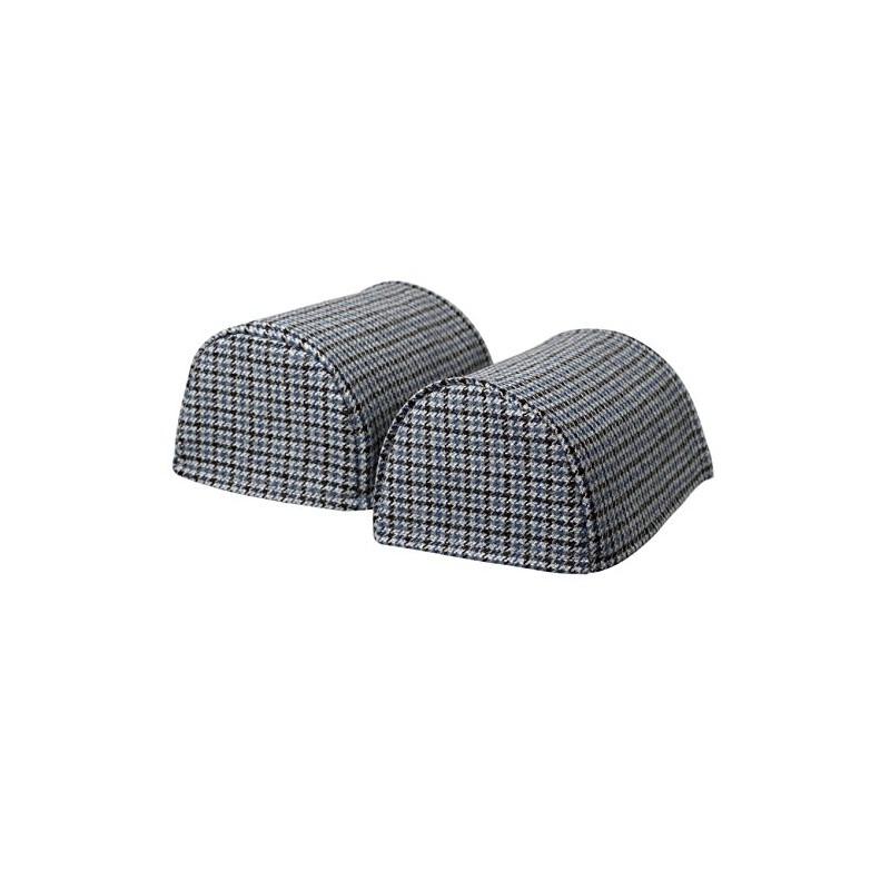 Classic Home Store Harris Tweed Pair of Standard Round Arm