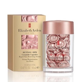 Cápsulas de suero facial de retinol + HPR de ceramidas de Elizabeth Arden, tratamiento de líneas finas y arrugas, renovación rápida de la piel antienvejecimiento, regalo de cuidado de la piel para