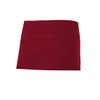 Velilla Delantal Corto Comandero Short Apron, Garnet red, One Size