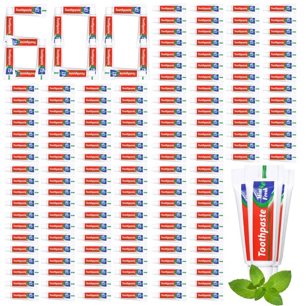 CONEHOY 600 Pcs Mini Toothpaste Bulk 0.18 oz Regular Travel