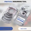 Deburring Tool for Plastic Pipe, Professional PVC Pipe Reamer Deburrs