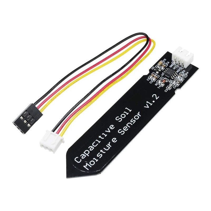 Aideepen 6 Pieces Soil Moisture Sensor Hygrometer Module V1.2 Capacitive