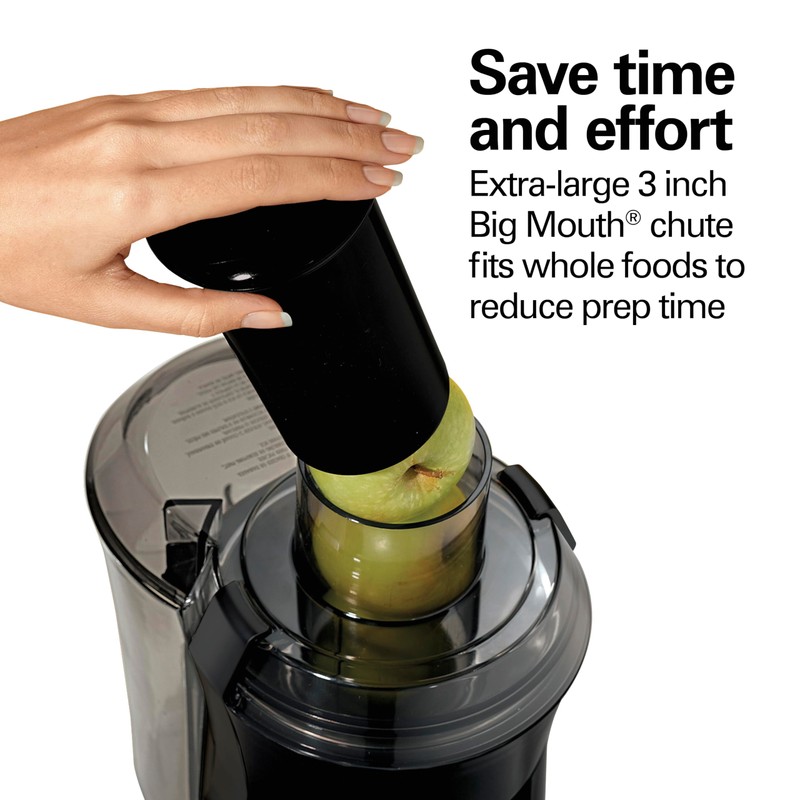 Hamilton Beach Juicer Machine, Big Mouth 3” Feed Chute for
