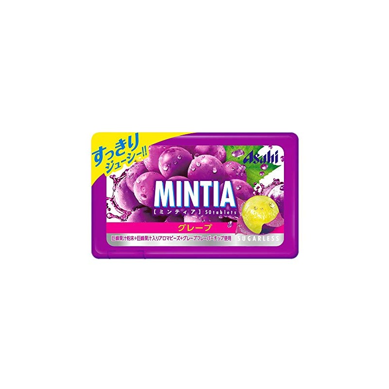 Asahi Mintia Grape, 50 Tablets