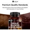 Shilajit Seamoss and Lions Mane Capsules 6000mg - High Strength